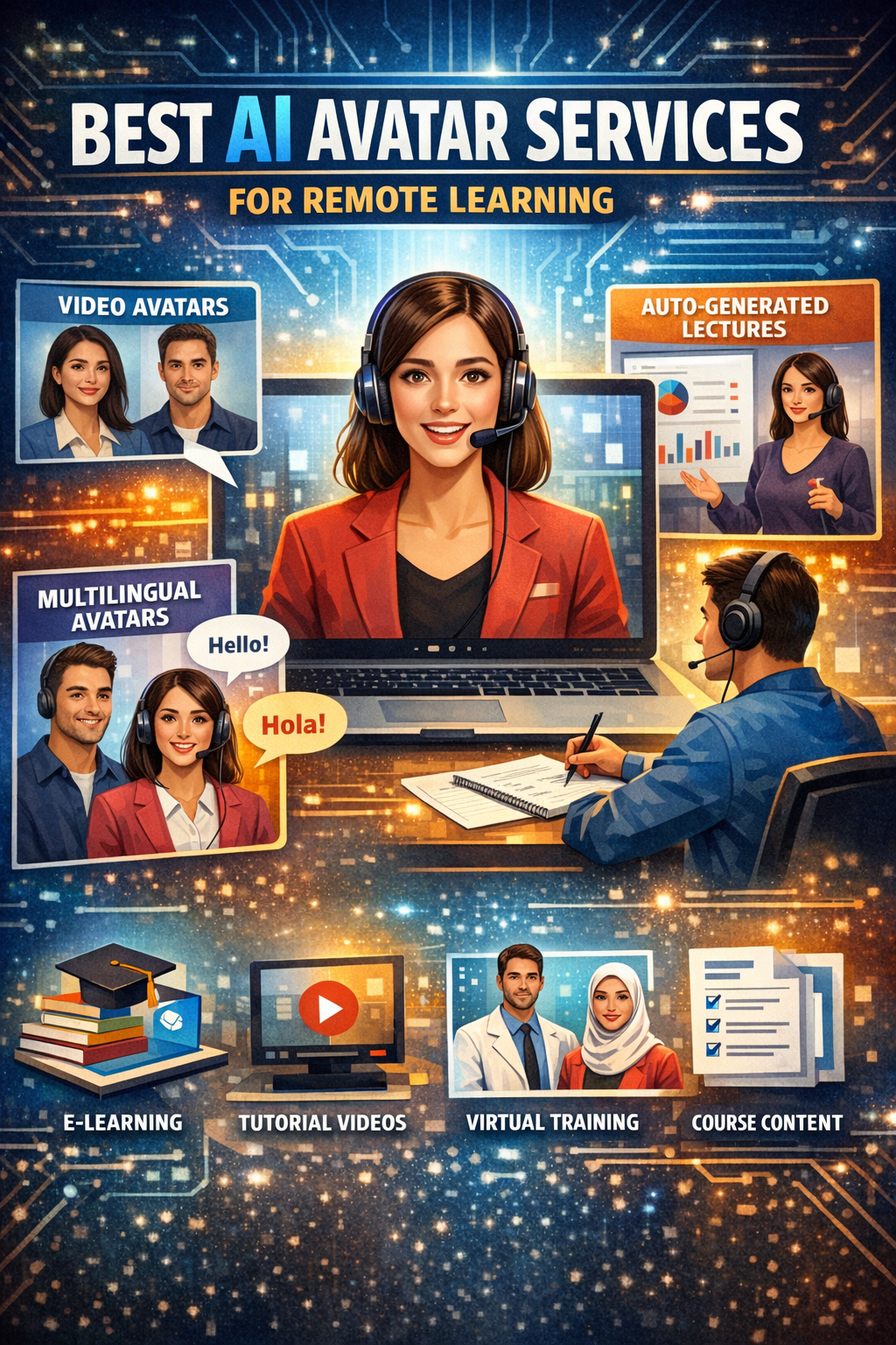 best ai avatar services for remote learning