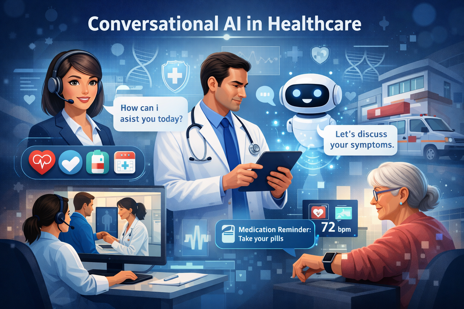 conversational ai in healthcare
